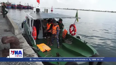 Bộ đội Biên phòng Ninh Bình bắt giữ đối tượng truy nã trên biển
