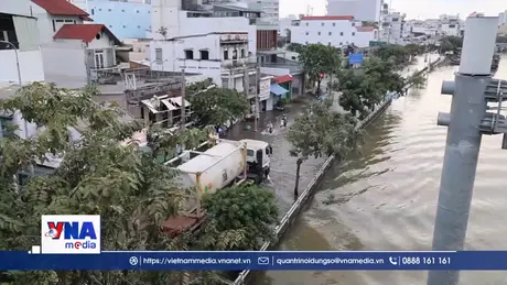 Mưa ngập ở TP. Hồ Chí Minh trước sức ép biến đổi khí hậu