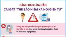 Cảnh báo lừa đảo cài đặt “thẻ Bảo hiểm xã hội điện tử”
