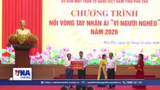 Hơn 15 tỷ đồng chung tay vì người nghèo ở Phú Thọ