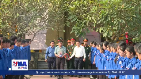 Phú Thọ tổ chức Lễ truy điệu và an táng hài cốt liệt sĩ
