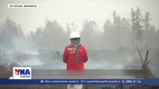 Cháy rừng tiếp tục hoành hành Indonesia