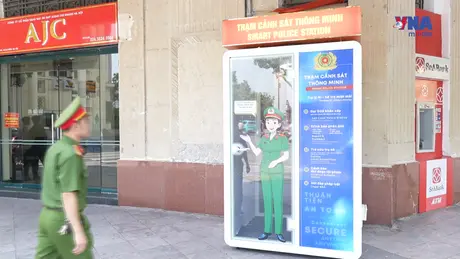 Trạm Cảnh sát thông minh giải pháp công nghệ hỗ trợ người dân