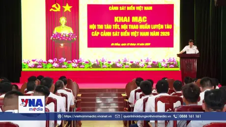 Khai mạc Hội thi tàu tốt, Hội thao huấn luyện tàu cấp Cảnh sát biển Việt Nam