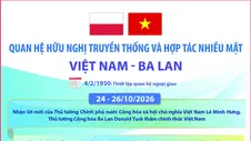 Quan hệ hữu nghị truyền thống và hợp tác nhiều mặt Việt Nam - Ba Lan