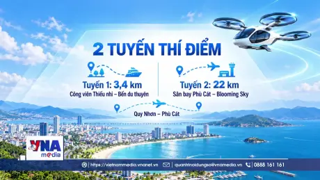 Gia Lai đề xuất thí điểm taxi bay không người lái
