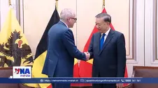 Tổng bí thư, chủ tịch nước tiếp thủ hiến vùng Flanders, Bỉ