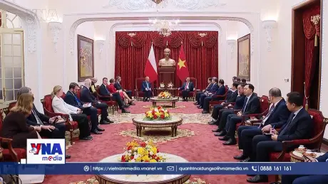 Tổng Bí thư, Chủ tịch nước Tô Lâm tiếp Thủ tướng Ba Lan Donald Tusk