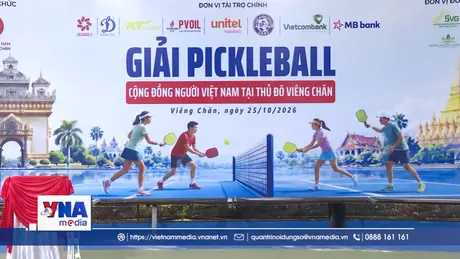 Người Việt tại Lào lan tỏa tinh thần đại đoàn kết qua thể thao