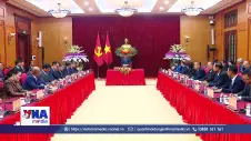 Thường trực Ban Bí thư Trần Cẩm Tú tiếp Đoàn lãnh đạo trẻ Đảng Nhân dân Campuchia