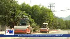 Đẩy nhanh tiến độ thi công Đường tỉnh 291 kết nối với Quảng Ninh