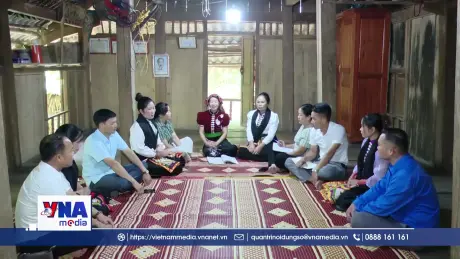 Trao truyền văn hóa dân tộc Tày qua nhiều thế hệ
