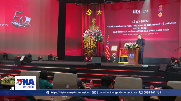 Tổng Bí thư, Chủ tịch nước Tô Lâm dự Lễ kỷ niệm 50 năm thành lập Đại học Kinh tế Thành phố Hồ Chí Minh
