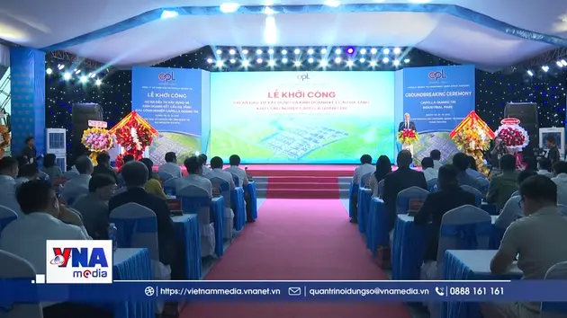 Quảng Trị khởi công khu công nghiệp hơn 1.152 tỷ đồng