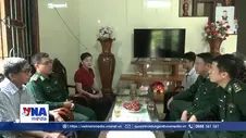 Tiếp nối nghĩa tình đồng đội, chăm lo con em liệt sĩ Biên phòng