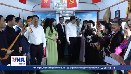 Khai trương Chuyến tàu Di sản Hà Nội - Thái Nguyên