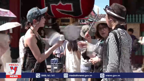 Nhật Bản trải qua mùa Hè nóng nhất lịch sử