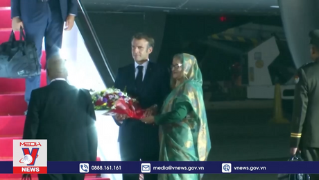 Tổng thống Pháp thăm Bangladesh