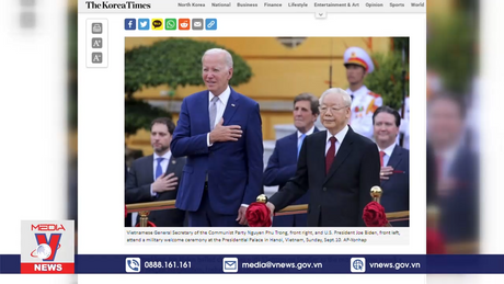 Dư luận quốc tế đánh giá cao chuyến thăm Việt Nam của Tổng  thống Joe Biden