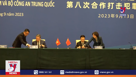 Bộ Công an Việt Nam và Bộ Công an Trung Quốc hợp tác phòng chống tội phạm 