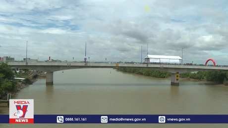 Thông xe cầu Vàm Sát 2, tăng kết nối giao thông cho Cần Giờ